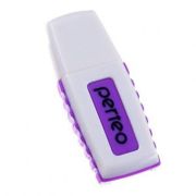 Картридер Perfeo R006 USB-MicroSD белый/фиолетовый