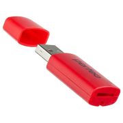Картридер Perfeo R023 USB-MicroSD красный