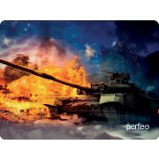 Коврик для мыши Perfeo Tanks принт 002 размер 240*320*3 мм