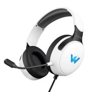 Гарнитура Walker WBT-61 полноразмерная с подcветкой гибкий микрофон белая