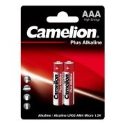 Батарейка AAA, LR03 - Camelion LR03 2BL Plus Alkaline 2/24/576