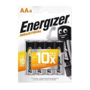 Батарейка AA, LR06 - Energizer LR06 4BL Industrial 4/96