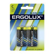 Батарейка (C) LR14 - Ergolux LR14 2BL Alkaline 2/12/96