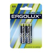 Батарейка AA, LR06 - Ergolux LR06 2BL Alkaline 2/20/360