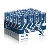 Батарейка AA, LR06 - Ergolux LR06 20Box Promo Alkaline 20/480