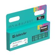 Батарейка AA, LR06 - Defender LR06 10BL PowerPulse 10/200