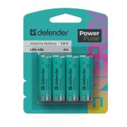 Батарейка AA, LR06 - Defender LR06-4BL PowerPulse 4/40/240