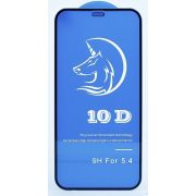 Защитное стекло для iPh 12 mini чёрное 3D Clean
