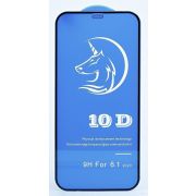 Защитное стекло для iPh 12/12 Pro чёрное 3D Clean