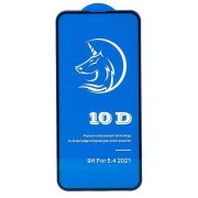 Защитное стекло для iPh 13 mini чёрное 3D Clean