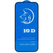 Защитное стекло для iPh 14 Pro чёрное 3D Clean