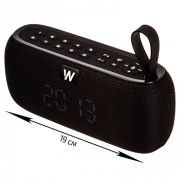 Акустика Walker - Портативная колонка Walker WSP-150 Bluetooth/10W/FM/AUX/USB/microSD/часы чёрная