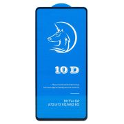 Защитное стекло для Samsung A73/A736 чёрное 3D Clean