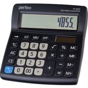 Калькулятор Perfeo  PF_B4855, бухгалтерский, 12-разр., черный
