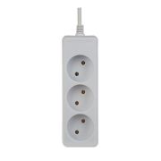 Удлинитель 1.5м - Perfeo Power Light длина 1.5м; 3 розетки без зазем/без выкл белый PF_A4682
