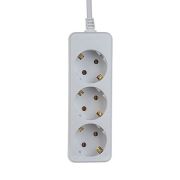 Удлинитель 7м - Perfeo Power Mate длина 7м; 3 розетки с заземл/без выкл, белый PF_A4689