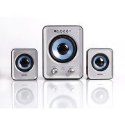 Акустика Smartbuy Buzz - Компьютерные колонки Smartbuy 5W чёрная/серый