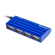 Разветвитель HUB > USB Smartbuy SBHA-6810-B 4 порта USB 2.0 синий