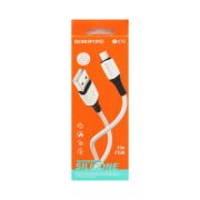 Кабель USB - MicroUSB Borofone BX79, 2.4A, белый