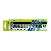 Батарейка AA, LR06 - Ergolux LR06 12SB Alkaline Promo12/240/480