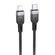 Кабель Type-C - Lightning Hoco X109, 3A/PD27W, 3м, чёрный