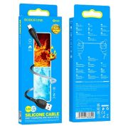 Кабель USB - MicroUSB Borofone BX86, 2.4A, 1м, чёрный