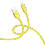 Кабель USB - MicroUSB Borofone BX95, 2.4A, 1м, золотистый