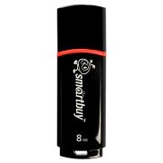 Накопитель USB 8Gb Smartbuy Crown чёрный