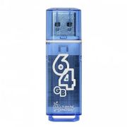 Накопитель USB 64Gb Smartbuy Glossy синий