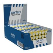 Батарейка AAA, LR03 - Perfeo LR03 96BOX Super Alkaline 96/384