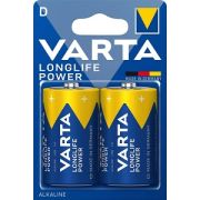 Батарейка LR20 - Varta Longlife Power  (D) 2BL - 2/20/200