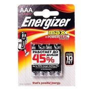 Батарейка AAA, LR03 - Energizer  Max 4BL 4/48