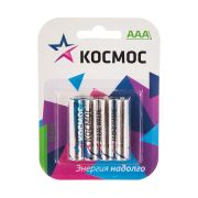 Батарейка AAA, LR03 - Космос   4BL 4/48/576