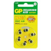 Батарейка ZA10 - GP ZA10 (PR70/PR230H) 6BL 6/60