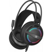 Гарнитура Defender Dexter RGB, 2x3,5 jack, USB, 2м, чёрный