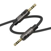 Аудиокабель - Кабель AUX 3.5 (m) - 3.5 (m) Borofone 2BL2 текстиль чёрный 1м