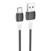 Кабель USB - Type-C Borofone BX84, 3A, 1м, чёрный