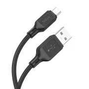 Кабель USB - MicroUSB Hoco X90, 2.4A, 1м, чёрный