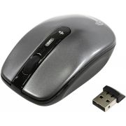 Мышь беспроводная Smartbuy 314AG-G бесшумная серая металлик