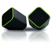 Акустика Smartbuy Cute - Компьютерные колонки Smartbuy 6W чёрные/зелёный