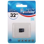 Карта памяти 32GB - Smartbuy карта памяти microSDHC сlass 10 без адаптера