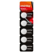 Батарейка CR2025 - Smartbuy CR2025 5BL 5/100/2000