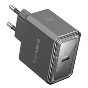 Адаптер Сетевой - Borofone BAS31A, 1USB-C/PD35W чёрный