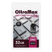 Накопитель USB 32Gb OltraMax 340 чёрный USB3.0/Type-C