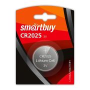 Батарейка CR2025 - Smartbuy CR2025 1BL 1/12/720