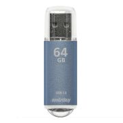 Накопитель USB 64Gb Smartbuy V-Cut синий USB3.0