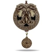 Ароматизатор подвесной - Знаки Зодиака Близнецы коричневый/белый тех.упак.