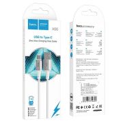 Кабель USB - Type-C Hoco X66, 3A, 1м, белый