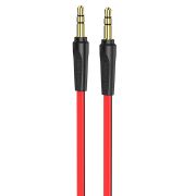 Аудиокабель - Кабель AUX 3.5 (m) - 3.5 (m) Borofone BL6 красный 1м