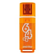 Накопитель USB 64Gb Smartbuy Glossy оранжевый